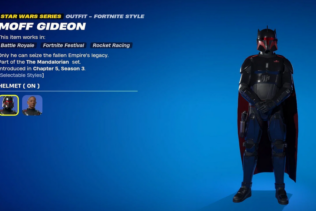 NEW UPDATE! How to get the Moff Gideon (Giancarlo Esposito) skin in Fortnite